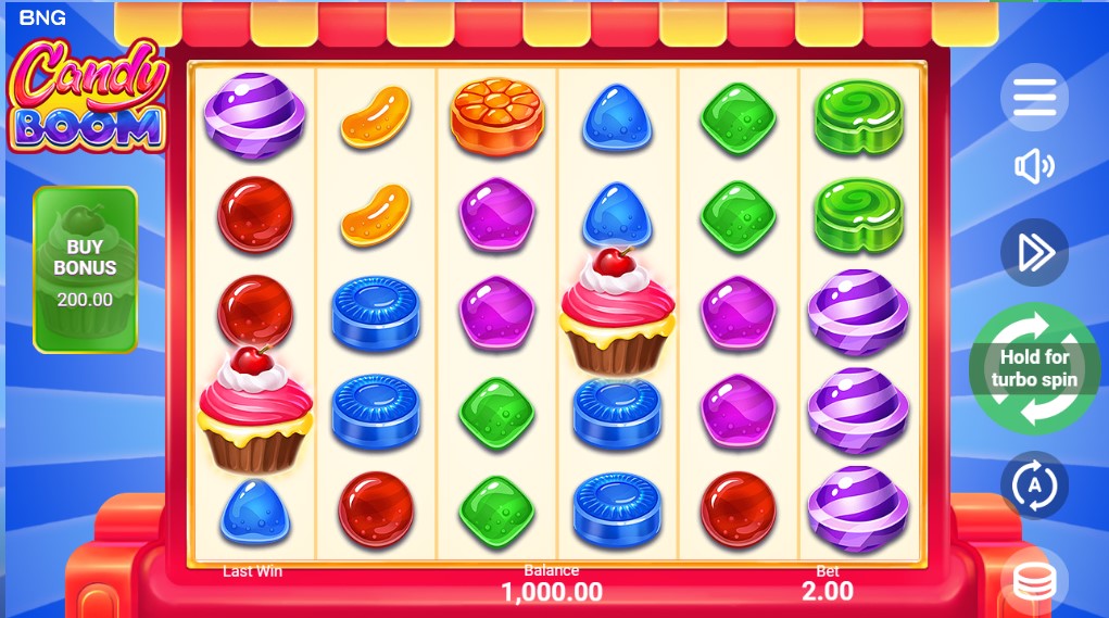 Candy Boom : An Exciting and Slot Game Experience