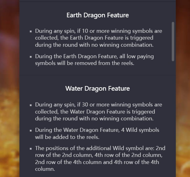 Exchange Features in Dragon Hatch
