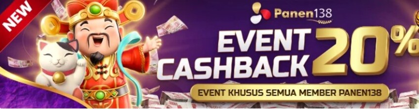 EVENT CASHBACK 20% : The More You Play, The More You Benefit